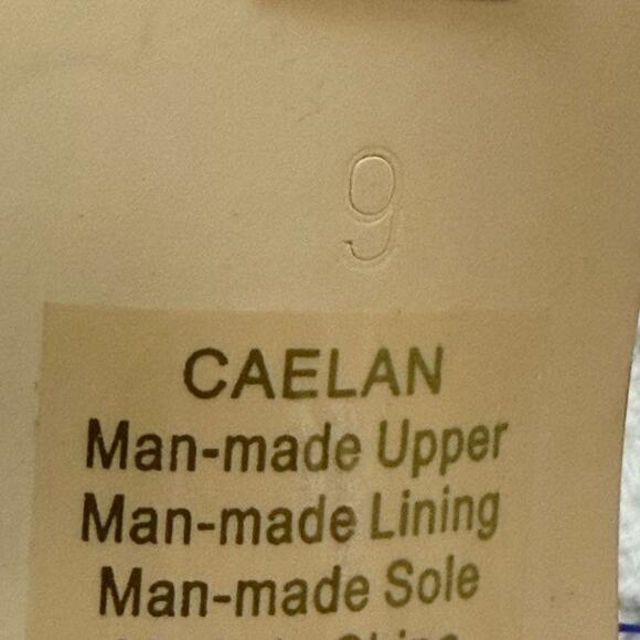 Billini 9 Caelan rubber clear double strap heels sandal 2552 - Picture 3 of 10